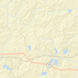 Rogers Springs Tennessee Street Map