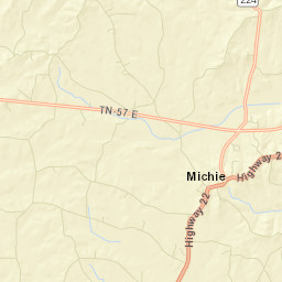 Pebble Hill Tennessee Street Map