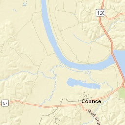 Pyburn Tennessee Street Map