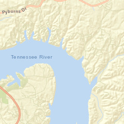 Bruton Branch Tennessee Street Map