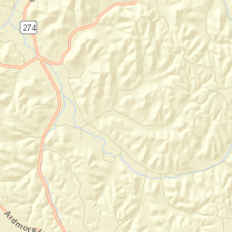 Yukon Tennessee Street Map