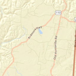 Westbrook Tennessee Street Map