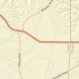 Sycamore Swamp Tennessee Street Map