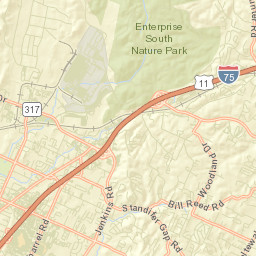 7701 Lee Highway, Chattanooga, TN 37421 Street Map