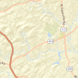 Tigerville Street Map