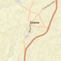 Ellerbe Street Map