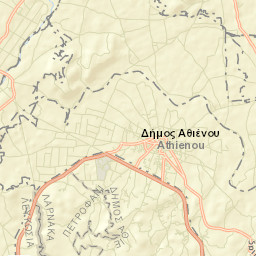 Athíenou Street Map