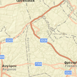 Frénaros Street Map
