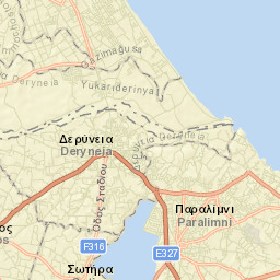 Paralímni Street Map