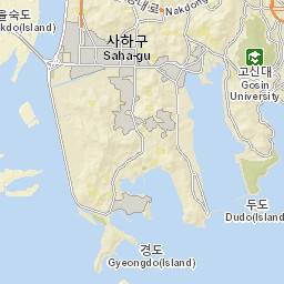 Saha-gu Street Map