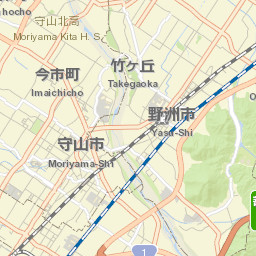 Moriyama Street Map