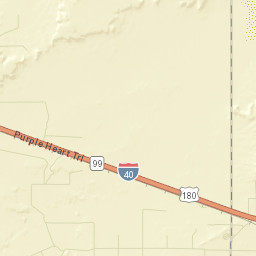 Moqui Arizona Street Map