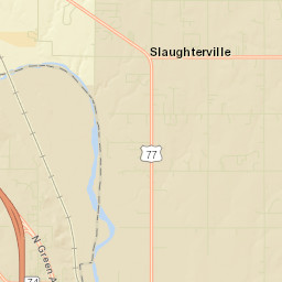 Slaughterville Street Map