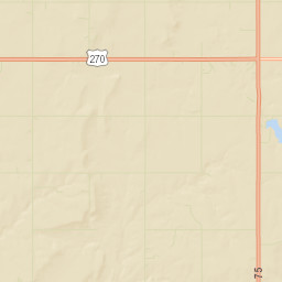 Hughes County Street Map
