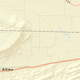 Adona Arkansas Street Map