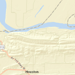 Houston Arkansas Street Map