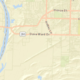 Belk Corner Arkansas Street Map