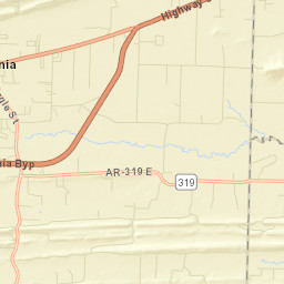 Funston Arkansas Street Map