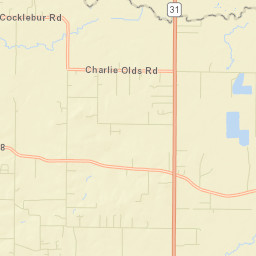 Sylvania Arkansas Street Map