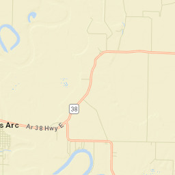 Sand Hill Arkansas Street Map