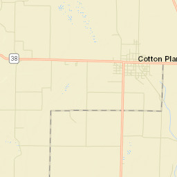 1st, Cotton Plant, AR 72036, USA Street Map