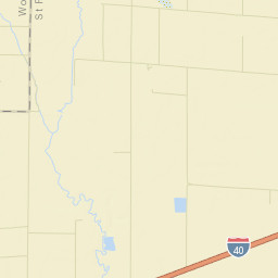 Four Gums Arkansas Street Map