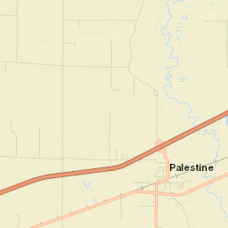 Slonikers Mill Arkansas Street Map