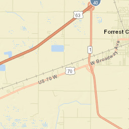 Redfern Arkansas Street Map