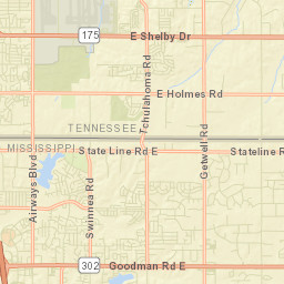 2137-2151 Kindlewood Drive, Southaven, MS Street Map