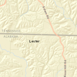 Marbuts Tennessee Street Map