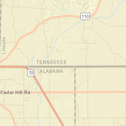 Cash Point Tennessee Street Map