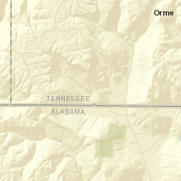 Montague Alabama Street Map