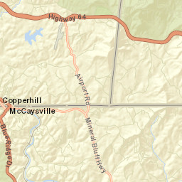 McAllister Hill Tennessee Street Map