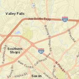 Arcadia Street Map