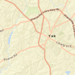 York Street Map