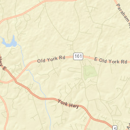 York County Street Map