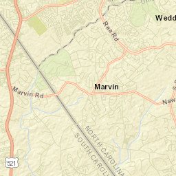 Marvin Street Map