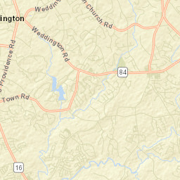 Weddington Street Map