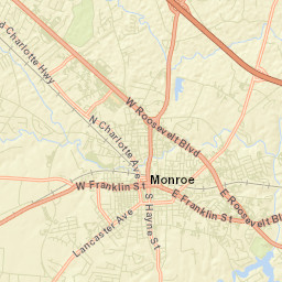 Union County Street Map