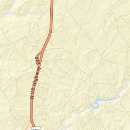 Richmond County Street Map