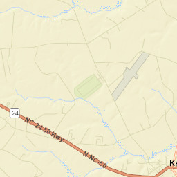 Kenansville Street Map
