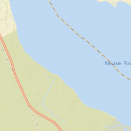 Neuse Forest Street Map