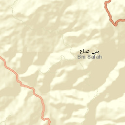 Chefchaouen Province Street Map
