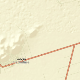 Tiztoutine Street Map