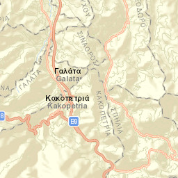 Kakopetriá Street Map
