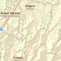 Klírou Street Map