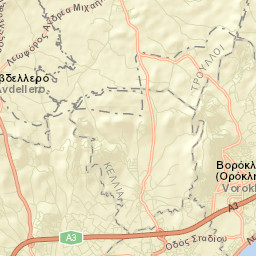 Voróklini Street Map