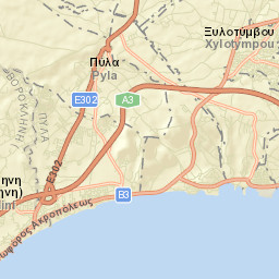 Pýla Street Map