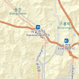 Suncheon-si Street Map