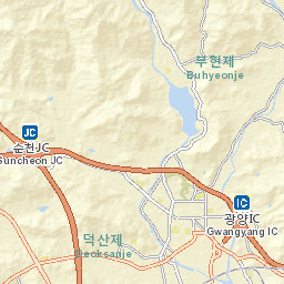 Kwangyang Street Map
